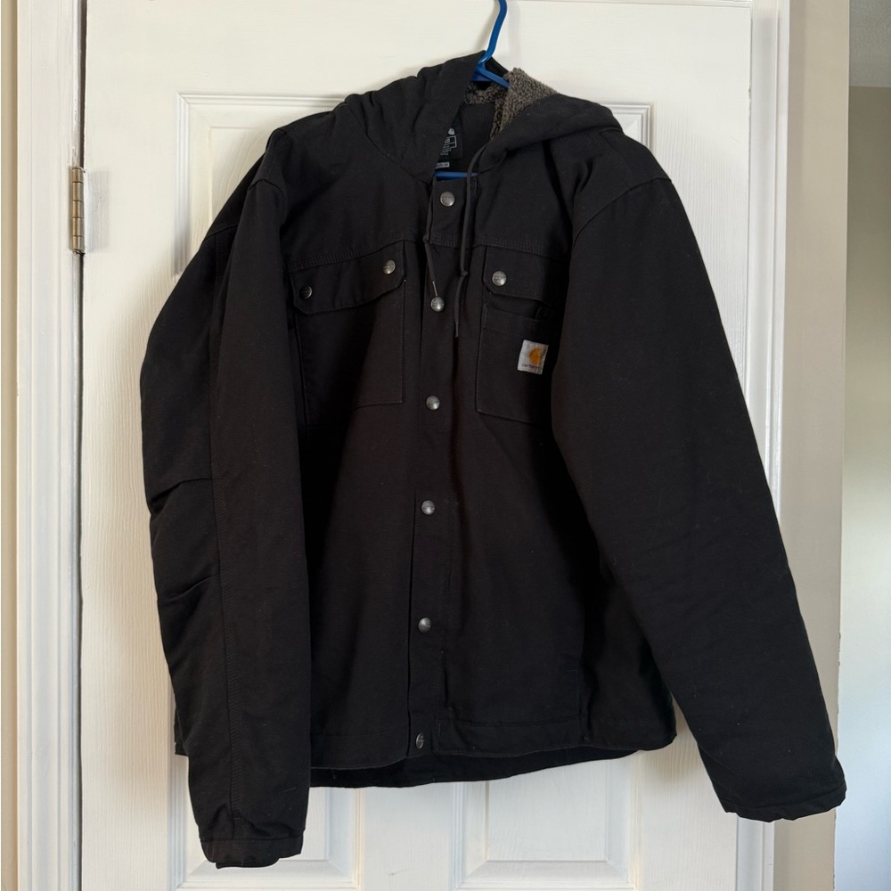 Carhartt Black Performance Jacket Hooded Insulated